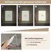 Focus - Beige - Roze - Smiley Light Box met kabel (Wandlamp) klein -USP_dimbaarNL
