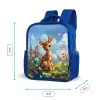 Bailey bloemenhertje Kinderrugzak - Blauw middel -productfoto_formaten