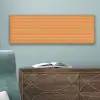 Zee - Rood - Geel - Strepen canvas 2cm klein 828 -sfeer4