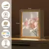 Lelies - Meeldraden - Roze - Wazig Light Box met kabel (Tafellamp) klein -USP_websiteoverzichtNL