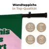 This is art - Schaduw - Roze Wandkleed katoen klein -tsfeer2_DE