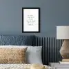 Quotes - Ik heb het nog nooit gedaan dus - Baby - Kinderen - Pippi Langkous fotolijst zwart zonder passe partout klein -sfeer3