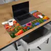 bloemen-klaprozen-kleurrijk-natuur Muismat XXL klein -sfeer1