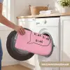 Tekstwolkje - BLAH BLAH BLAH - Roze Badmat klein -USP_WasbaarNL