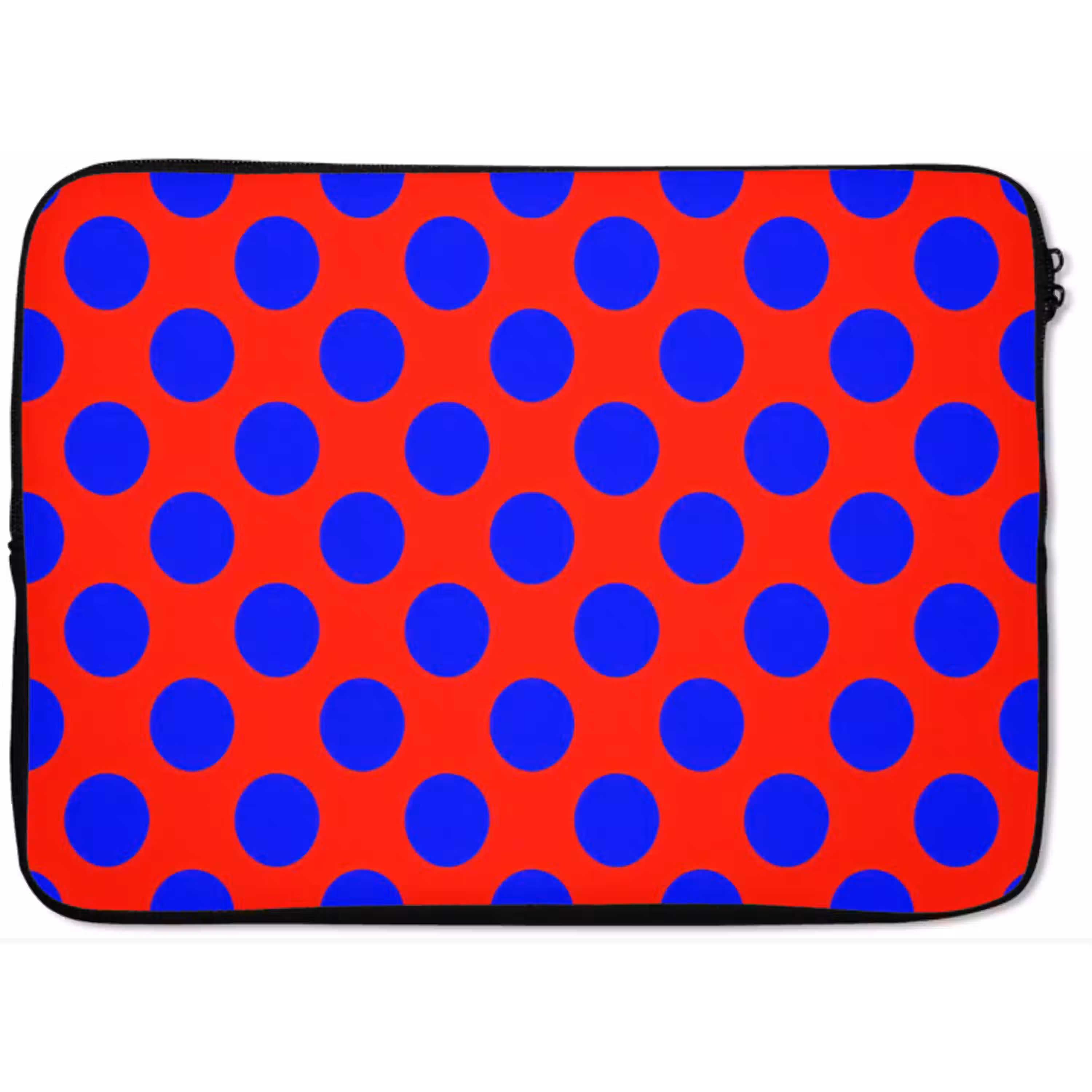 Dots - Klassiek - Rood laptophoes neopreen klein 279 -zkaufland3dotto
