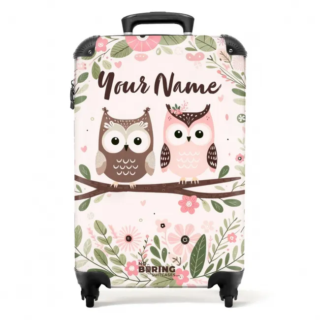 Fladderende Flapuiltjes NBS - Handbagage koffer - Kinderen Unisex middel -productfoto_recht