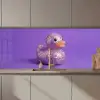 Disco - Eend - Paars keuken achterwand 2 middel zz_3dshopping