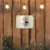 Cirkel - Compositie - Diepte - Beige tuinposter los doek klein -sfeer1