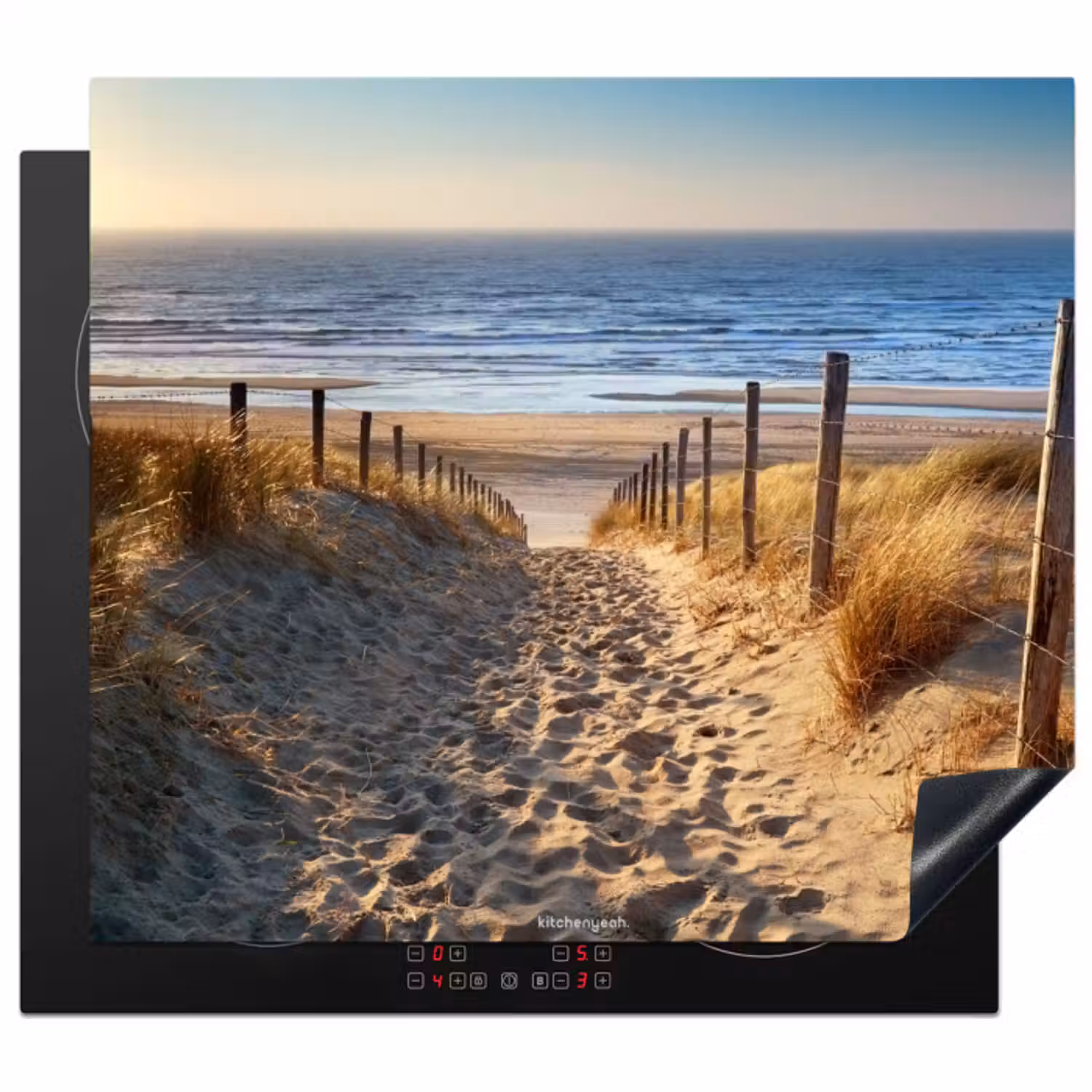Inductie beschermer - Strand - Natuur