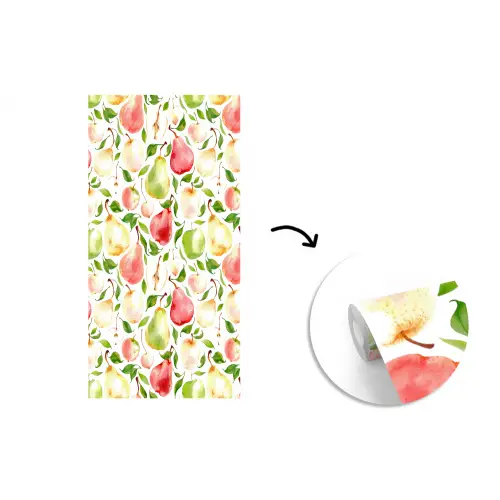 Patroon - Appels - Peren fotobehang vinyl groot 64 -3d