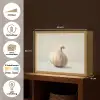 Knoflook - Natuurlijk - Beige Light Box met batterij (Wandlamp) middel -USP_websiteoverzichtNL