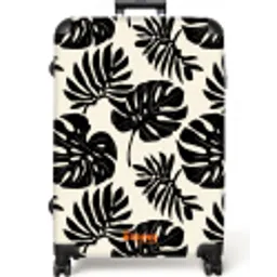 Modern - Monstera - Zwart NBS - Large koffer - Volwassenen Unisex groot -zzzzzzzzkaufland2