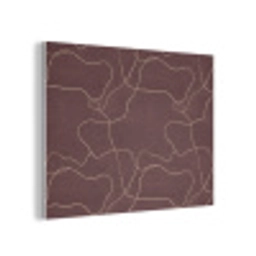 Abstract - Modern - Bruin PET vilt klein 837 -3d