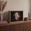 Graffiti - Sport - Surfen - Zomer Light Box met batterij (Wandlamp) middel -sfeer2