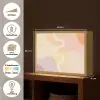 Golvende vormen - Abstract - pastel Light Box met batterij (Wandlamp) middel -USP_websiteoverzichtNL