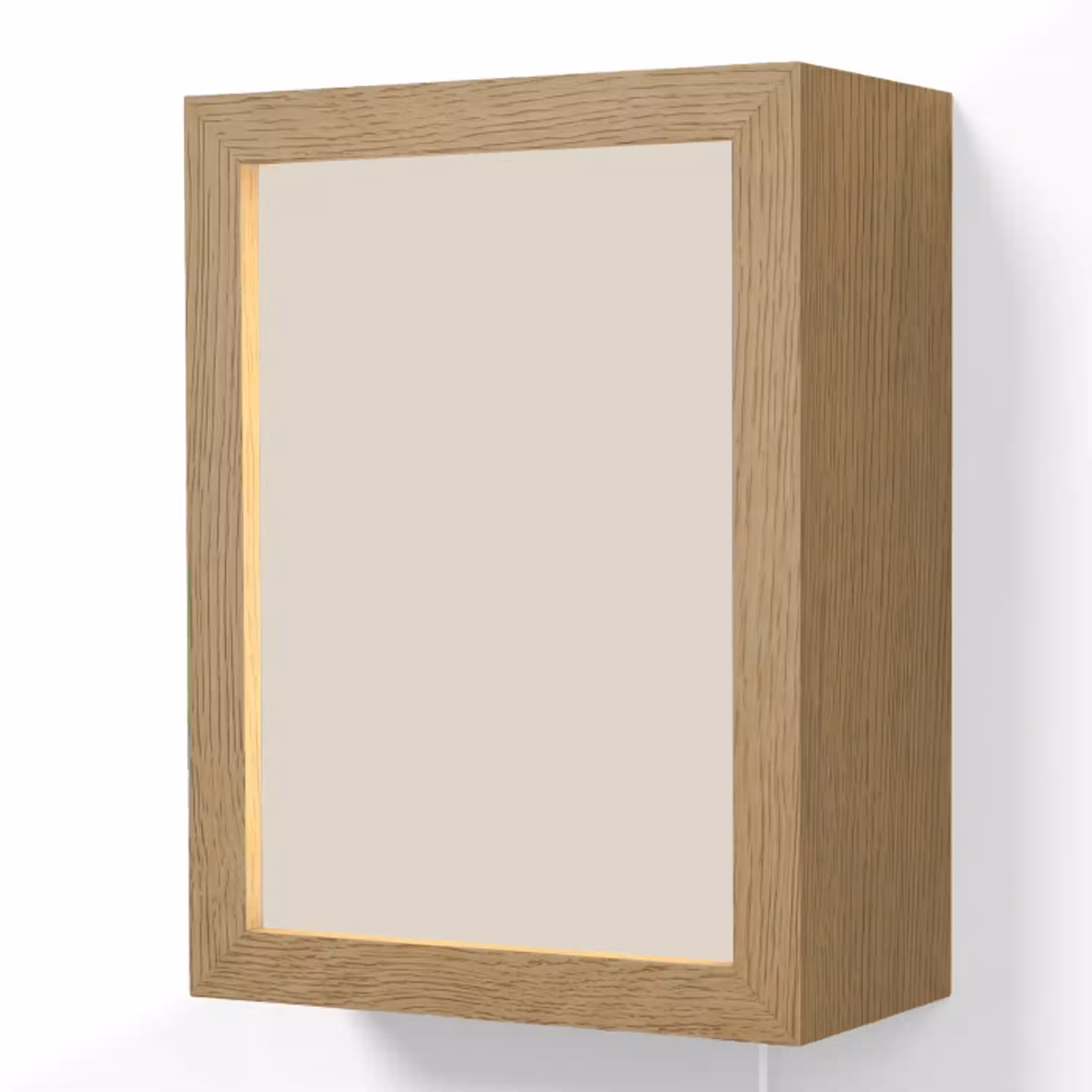 Fresh - Linen - Nude Light Box met kabel (Wandlamp) klein 929 -3d