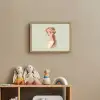 Prinses - Tiara - Groen Light Box met batterij (Wandlamp kind) middel -sfeer2_kind
