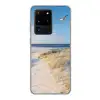 Duin - Meeuw - Strand - Zee - Zon Telefoonhoesje Samsung Galaxy S20 Ultra klein -3d