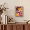 Zonnebril - Oranje - Vrouw - Planten Light Box met kabel (Tafellamp) klein -sfeer2