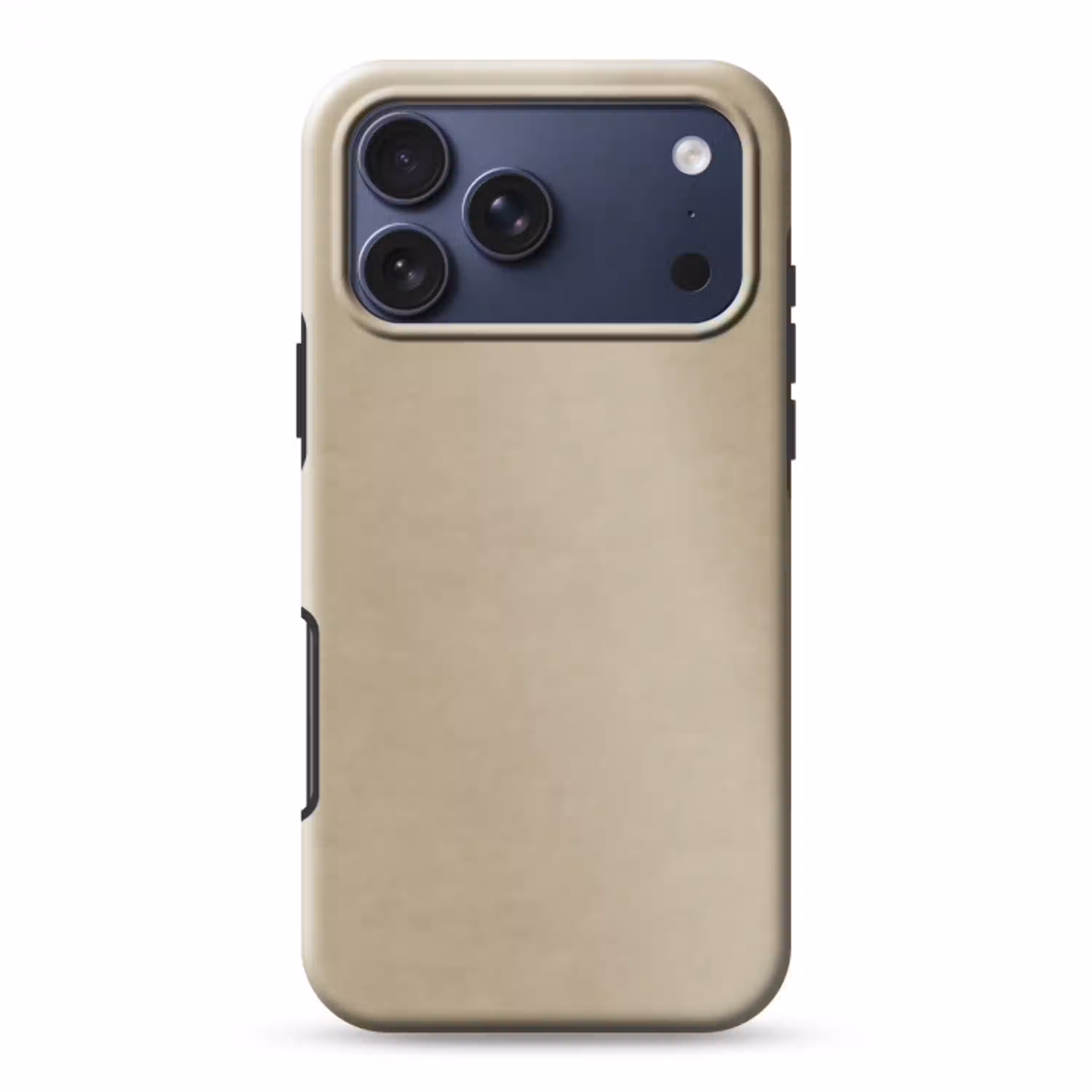 Zandkleur - Korrelige structuur - Beton Toughcase MagSafe Apple iPhone 17 Pro Max klein 1019 -3d