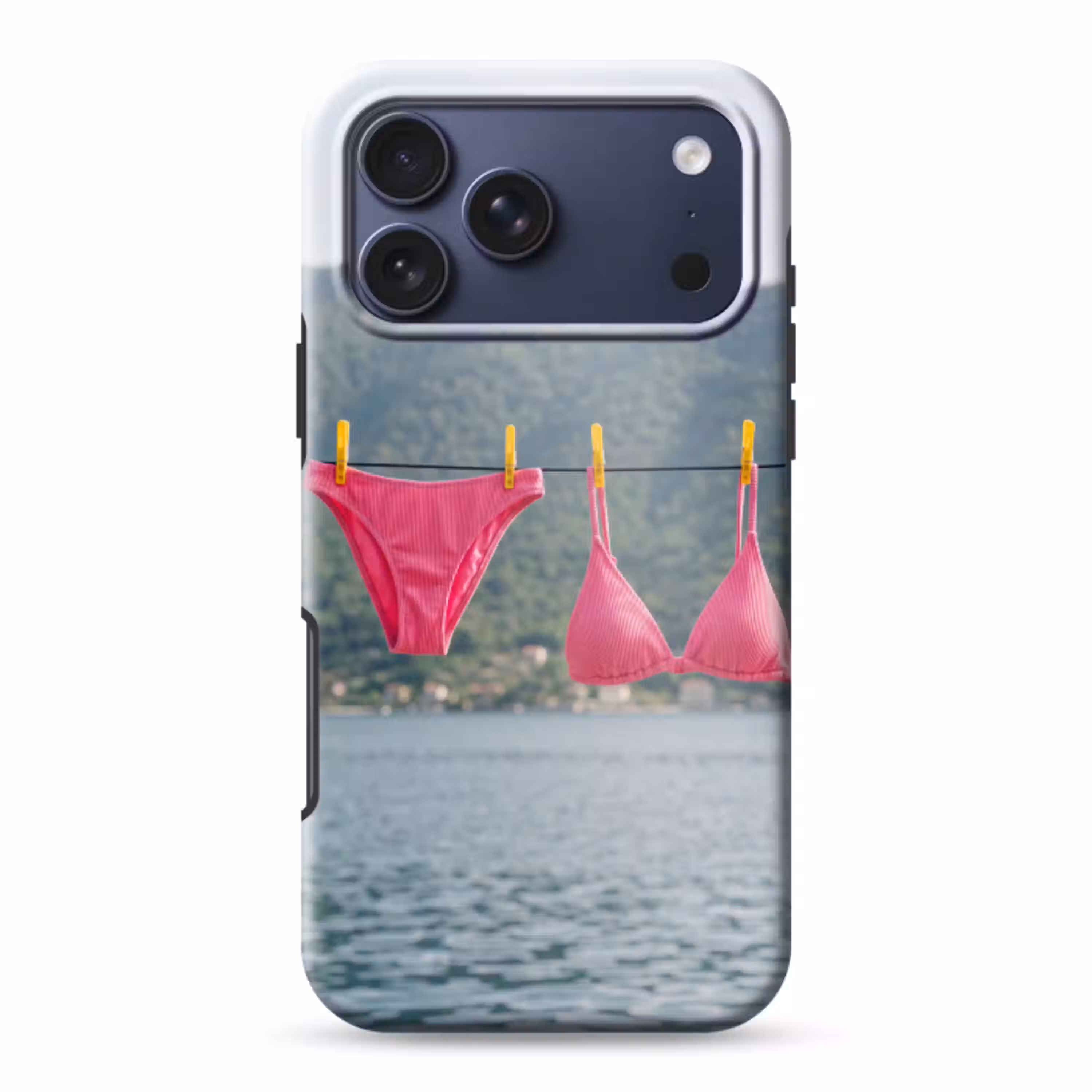 Kleding - Badkleding - Waslijn - Zomer - Roze Toughcase MagSafe Apple iPhone 17 Pro Max klein -3d