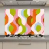 Abstract - Vormen - Roze keuken achterwand spatscherm klein -3d_website