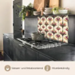 Waaier - Motief - Kleurrijk keuken achterwand 2 middel 865 -usp_DE