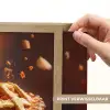 Appel - Taart - Warm - Eten Light Box met batterij (Wandlamp) middel -USP_websiteprintNL