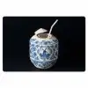 Kokosnoot - Eten - Delfts blauw - Drinken Placemat vinyl groot -zzsfeer1_Kitchenyeah-website