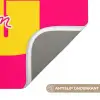 Dream big - Roze - Geel - Minimalistisch Badmat klein -USP_AntislipNL