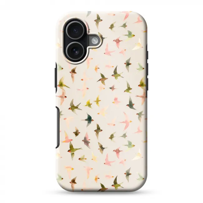 Telefoonhoesje Toughcase - Vogels - Vliegen - Kleurrijk