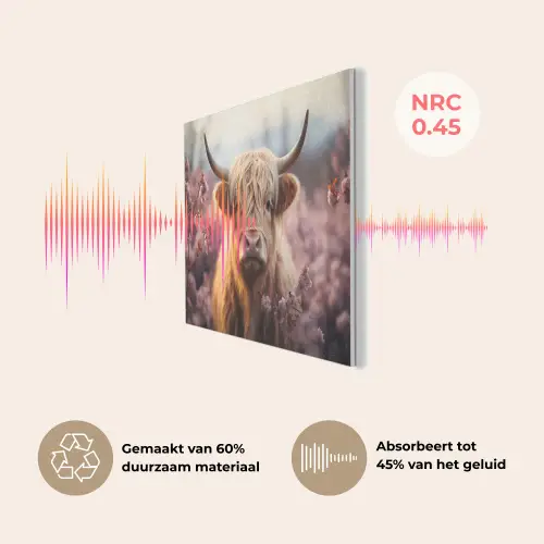 Schotse hooglander - Lente - Hooglanden PET vilt klein -USP_NL