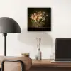 Glazen - Bloemen - Boeket - Kleuren aluminium wit klein -sfeer5