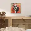Graffiti - Astronaut - Street art - Ruimte - Banksy plexiglas 5mm klein -sfeer4