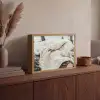 Deken - Wit - Boomstronk - Winter - Sneeuw Light Box met batterij (Wandlamp) middel -sfeer2