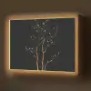 Takken - Blaadjes - Zwart Light Box met batterij (Wandlamp) middel -z3d_website