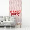Tekst - Modern - Strepen fotobehang vinyl groot -woonkamer