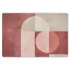 Figuren - Abstract - Roze Placemat vinyl groot -zzsfeer1_Kitchenyeah-website