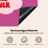 Girl power - Wolk - Roze Inductie beschemer met haakjes klein -ky-onderkant-de