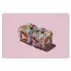 Sushi - Rolletjes - Steentjes - Kleurrijk Placemat vinyl groot -zzsfeer1_Kitchenyeah-website