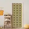 Ornament - Patroon - Groen deurposter klein 289 -sfeer4