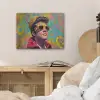 Kleurrijk portret - Kroon - Sterren PET vilt klein -sfeer3
