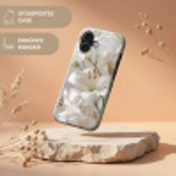 Lelies - Boekte - Wit - Meeldraden Toughcase MagSafe Apple iPhone 17 klein -USP_RandenV_DE
