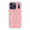 Zebra - Print - Roze Telefoonhoesje iPhone 17 Pro klein 878 -3d