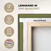 Avocado - Minimalistisch - Illustratie - Groen KitchenYeah - Keuken - Canvas klein -ycloseup