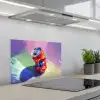 Frisdrank - Blik - Paars keuken achterwand spatscherm klein -3d_schuin