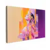 Abstract - Portret - Vrouw - Kleurrijk canvas 2cm klein -z3d
