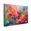 Olieverf - Kunst - Abstract - Kleurrijk canvas 2cm klein -z3d