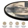 Goud - Vrouw - Rechthoeken Fotolijst rond zonder passe partout klein -closeup_NL