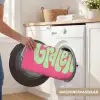 Grateful - Groen - Grafisch - Vloeiend Badmat klein -USP_WasbaarNL